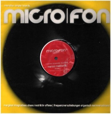 Marcus Meinhardt Mi Casa Vinyl Single 12inch NEAR MINT Micro.fon