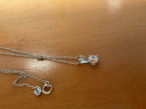 1.25 CTW BELLA LUCE(R) 925 STERLING SILVER PENDANT WITH 18" CHAIN & EARRINGS NIB - Picture 13 of 15