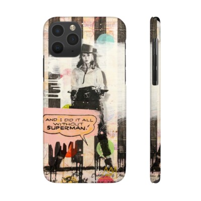 Hear me roar! Original Pop Art Cowgirl Inspired Case-Mate Slim Phone Cases