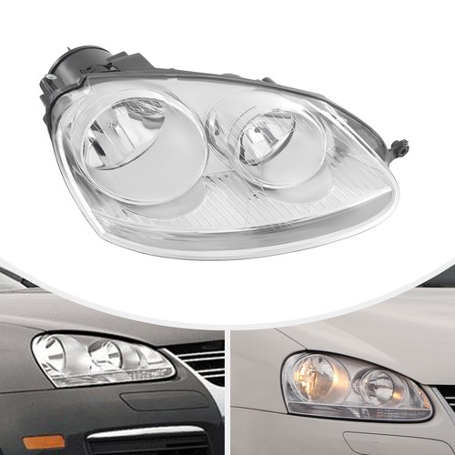 Front Passenger Side Headlight Halogen Headlamp For 2005-2010 Volkswagen Jetta - Picture 2 of 20
