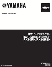 2003 Yamaha RX-1 Service Manual
