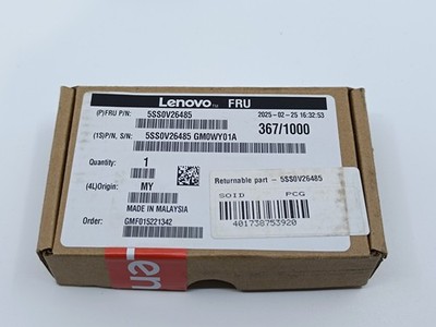 Lenovo 512GB M.2 SSD PCIe 4x4 NVMe 2280 5SS0V26485 Gen4 x4 High Speed_0,035_6