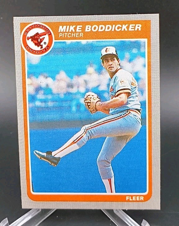 1985 Fleer - Mike Boddicker #170