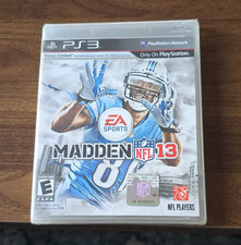 EA Sports Madden NFL 13 PS3 Online Play 2012 Football Sports Game E