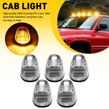 5x Clear Amber Full Led Cab Roof Light For Dodge Ram 2500 3500 1999 2000-2002 Ek 5x Clear Amber Full Led Cab Roof Light For Dodge Ram 2500 3500 1999 2000-2002 Ek