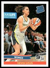 Sevgi Uzun 2024 Panini Instant WNBA Rated Rookie Retro #12 Dallas Wings