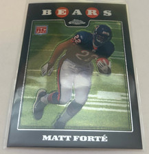 2008 Topps Chrome Rookie Matt Forte #TC191