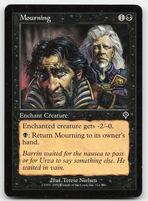 Mourning #111 (LP) Invasion INV Magic MTG