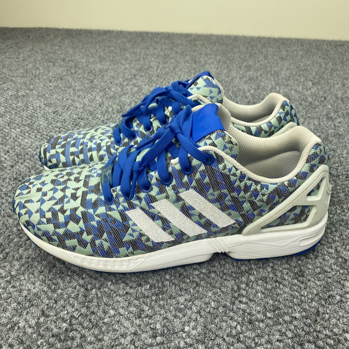 【美品】ライトブルー New Adidas UltraBoost DNA 1.0 H05263 Aqua ZX 8000 Blue Men
