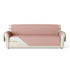 Pink Couch Cover, Slip Covers for Loveseat, Waterproof Couch Covers for Pets,...
