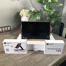 Ingnok 15.6'' FHD IPS Portable Monitor   Ultra Slim External Screen with USB-C