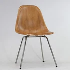 Herman Miller Eames Molded Wood Shell Chair in Santos, Cosmetic Damage, Read Des