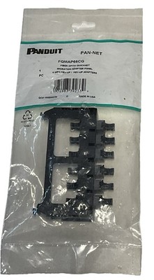 Panduit QuickNet FQMAP66CG Front Loaded Migration Fiber Optic Adapter Panel MPO