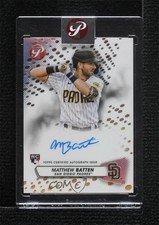 2023 Topps Pristine Pristine Auto Matthew Batten #PA-MB Auto 0f5t