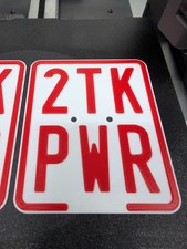Mofa Moped Mokick Wunschkennzeichen Versicherungskennzeichen Schild