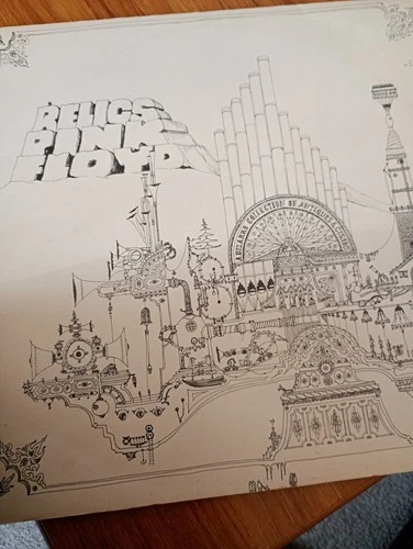 Pink Floyd Relics Original Vinyl LP 1971 First Press with Sleeve Error