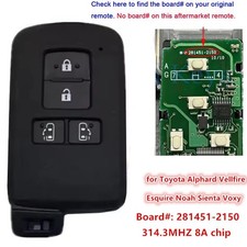 281451-2150 for Toyota Esquire Noah Sienta Vo...