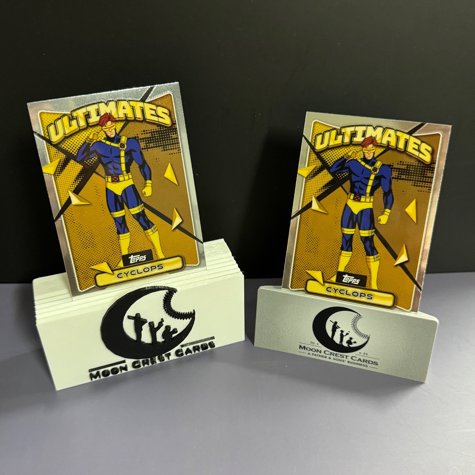 Cyclops (Ultimates | "Rare" Gold) - Topps Finest X-Men '97 | Card 78 | Theme U31