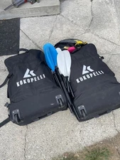 Kokopelli Moki II (used) + Moki I (open Box Unused) Lot, With Paddles/bags
