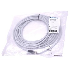 Festo SIM-M8-3GD-5-PU Sensor Cable, M8 3-Pin Female, 60V 4A Max, 5 Meter