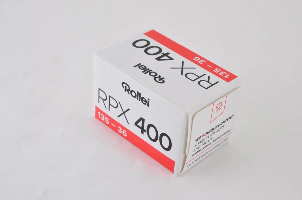 Rollei RPX 400 35 毫米黑白负片 36 有效期至全新黑白 ISO 400 德语 — 第 3/4 张图片