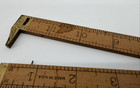 STANLEY NO 36 1/2L TWO FOOT FOLDING BOXWOOD CALIPER RULE VINTAGE ANTIQUE 2 FOLD — photo 6
