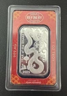 2025 Asahi Year of the Snake 1oz Silver Bar - TEP Assay Card - .999 Fine