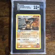 Team Magma's Rhydon 22/95 Team Magma vs Team Aqua Regular on eBay