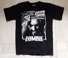 Czarna koszulka Rob Zombie Ghost Show Sissies Stay At Home. Medium