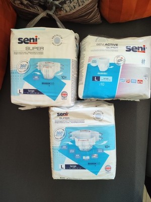 Seni Super Und Seni Active 30 Stück Gr. L