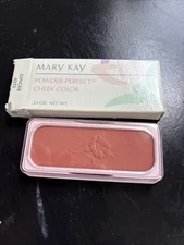 MARY KAY GINGER POWDER PERFECT CHEEK COLOR Blusher NIB. Discontinued