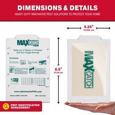 Mice Glue Traps Pest Sticky Board Max-Catch Spider  Insect Trap, 72 Free Ship 