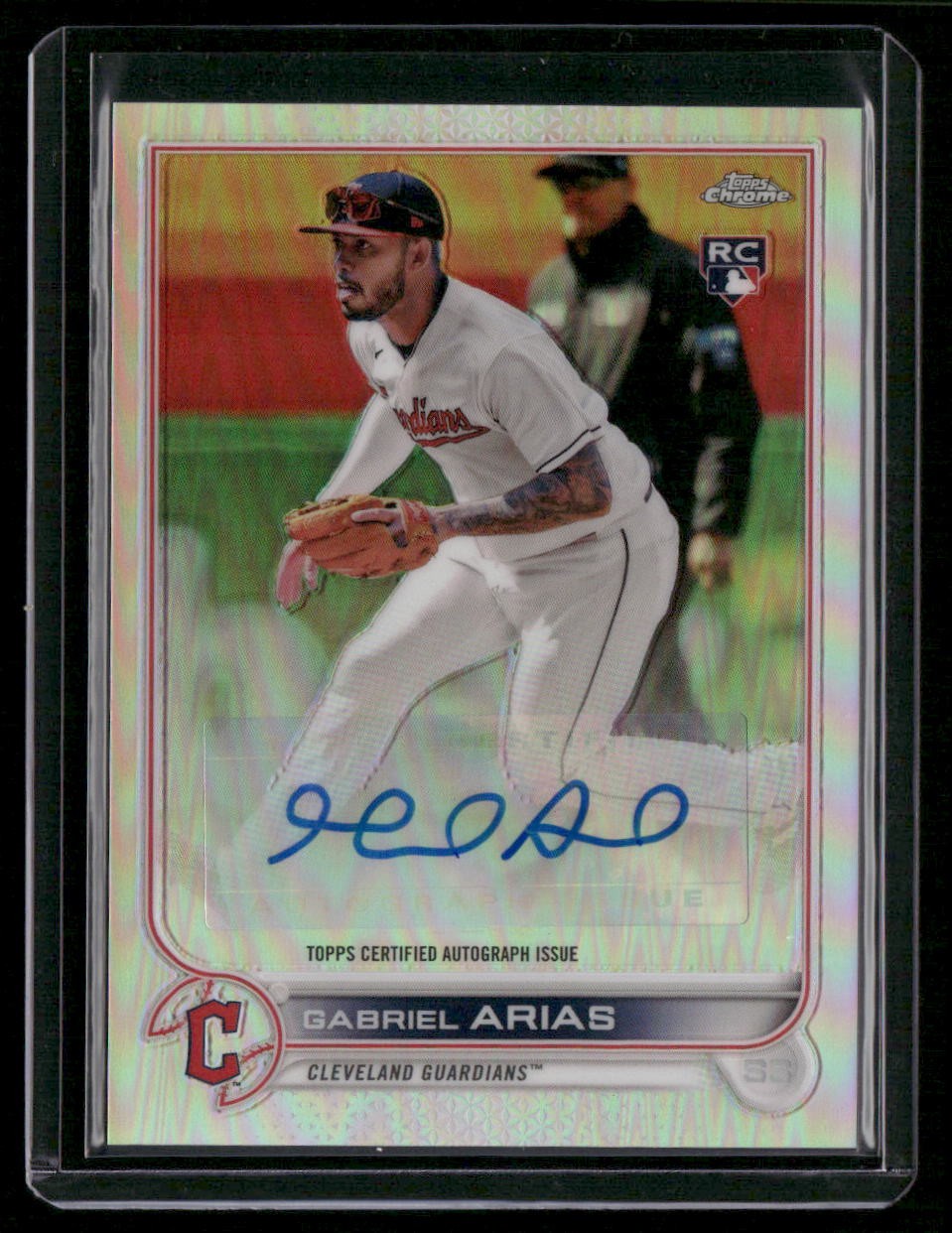 2022 Topps Chrome Update #AC-GA Gabriel Arias Autographs