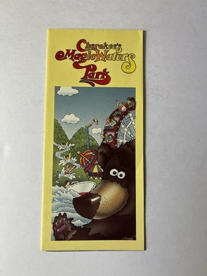 VTG Tourist Brochure 1980s Cherrokee NC Magic Waters Park Good