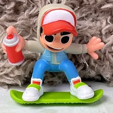 Sybo Games Jake Subway Sub Surfer Shorties Figure 2020 Skateboard Spray Paint