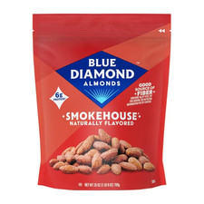 Blue Diamond Almonds, Smokehouse Flavored Snack Nuts for Healthy Snacking, Lunch