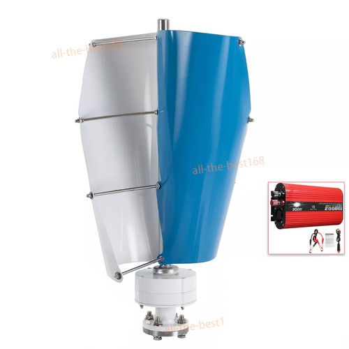 Turbina eolica 800W elica Maglev generatore eolico e regolatore inverter 12V 24V 48V - Foto 43 di 45