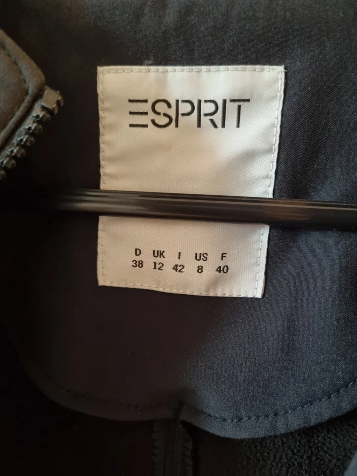 Esprit Umstands und Tragejacke Softshell schwarz Gr.38 - Bild 3 von 3