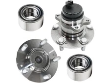 76JC43F Front and Rear Wheel Hub and Bearing Kit Fits 2010-2013 Kia Soul