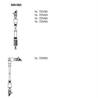 Bremi ZüNdleitungssatz ZüNdkabel Passend FüR Lancia Thema 2000 I.E