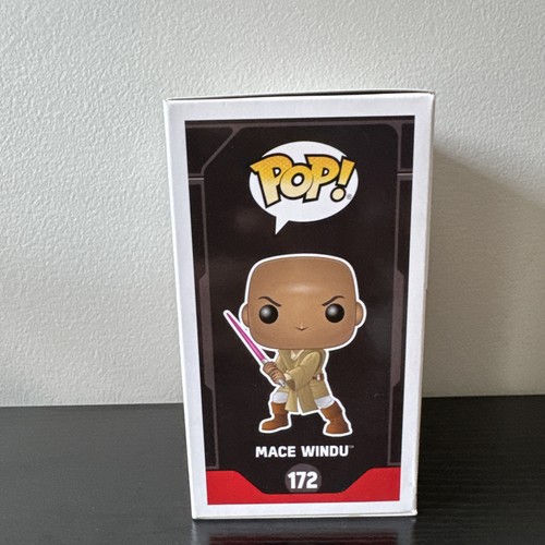 Funko Pop! Star Wars #172 Mace Windu Special Edition SE Vinyl Figure - Picture 2 of 6