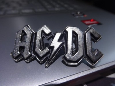 AC/DC Pin Badge Battle Jacket Kutte Rock Heavy Metal Kutte Journey