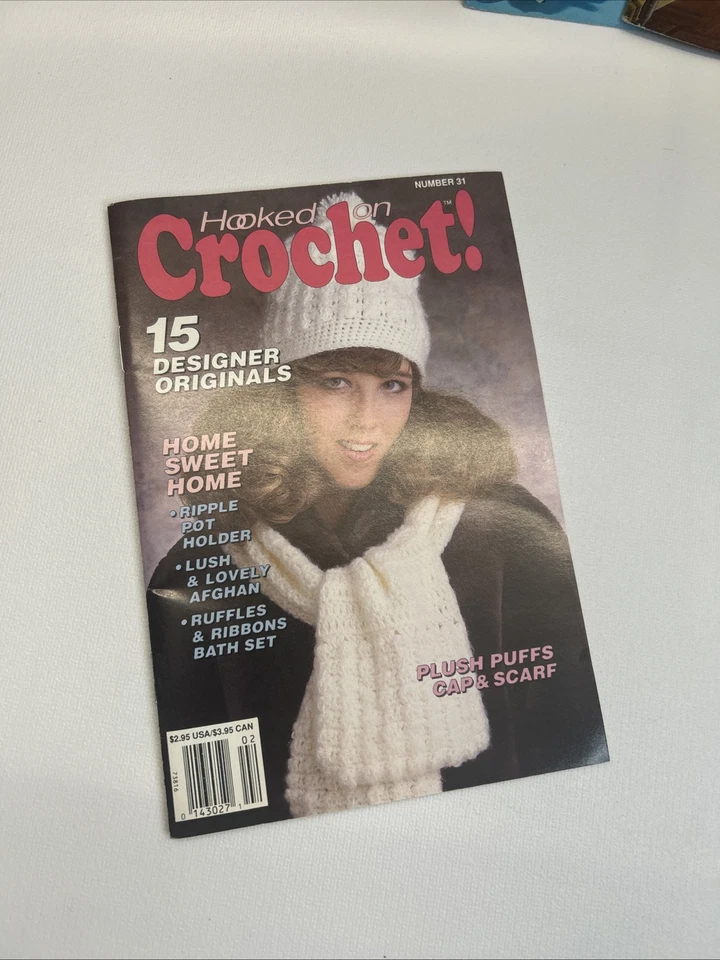 Lot of 5 Crochet Capers,Decorating,Dolls,crafts Vintage 80’s See Pictures - Image 2 of 4