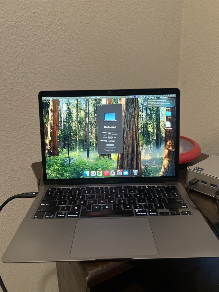 Apple MacBook Air 13-inch 2020 Core I5 1.1GHz, 16GB RAM, 256 GB