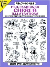 Ready-to-Use Old-Fashioned Cherub Illustrations (Clip Art Series) - Grafton,...