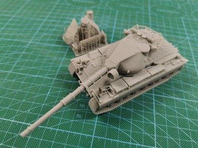 3D Printed 1/72 Y Series Super Conqueror Heavy Tank Unpainted