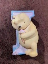 Winnie The Pooh Alphabet Letter I Pooh Ice Cream Michel Disney Classic Open Box