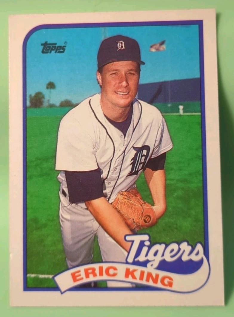 Eric King #238 - 1989 Topps - Detroit Tigers 