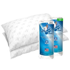 Bed Pillows Queen Size Set of 2 Back Stomach Side Sleepers MyPillow Bedding