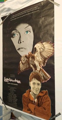 LADYHAWKE Original Vintage Video Store Movie Poster 1985 MICHELLE PFEIFFER